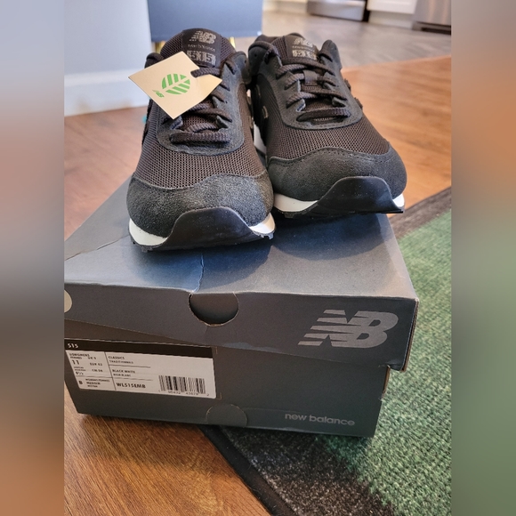 New Balance 515, ladies 11, black sneakers - Picture 2 of 11